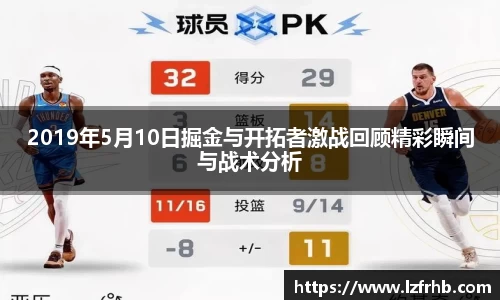 2019年5月10日掘金与开拓者激战回顾精彩瞬间与战术分析